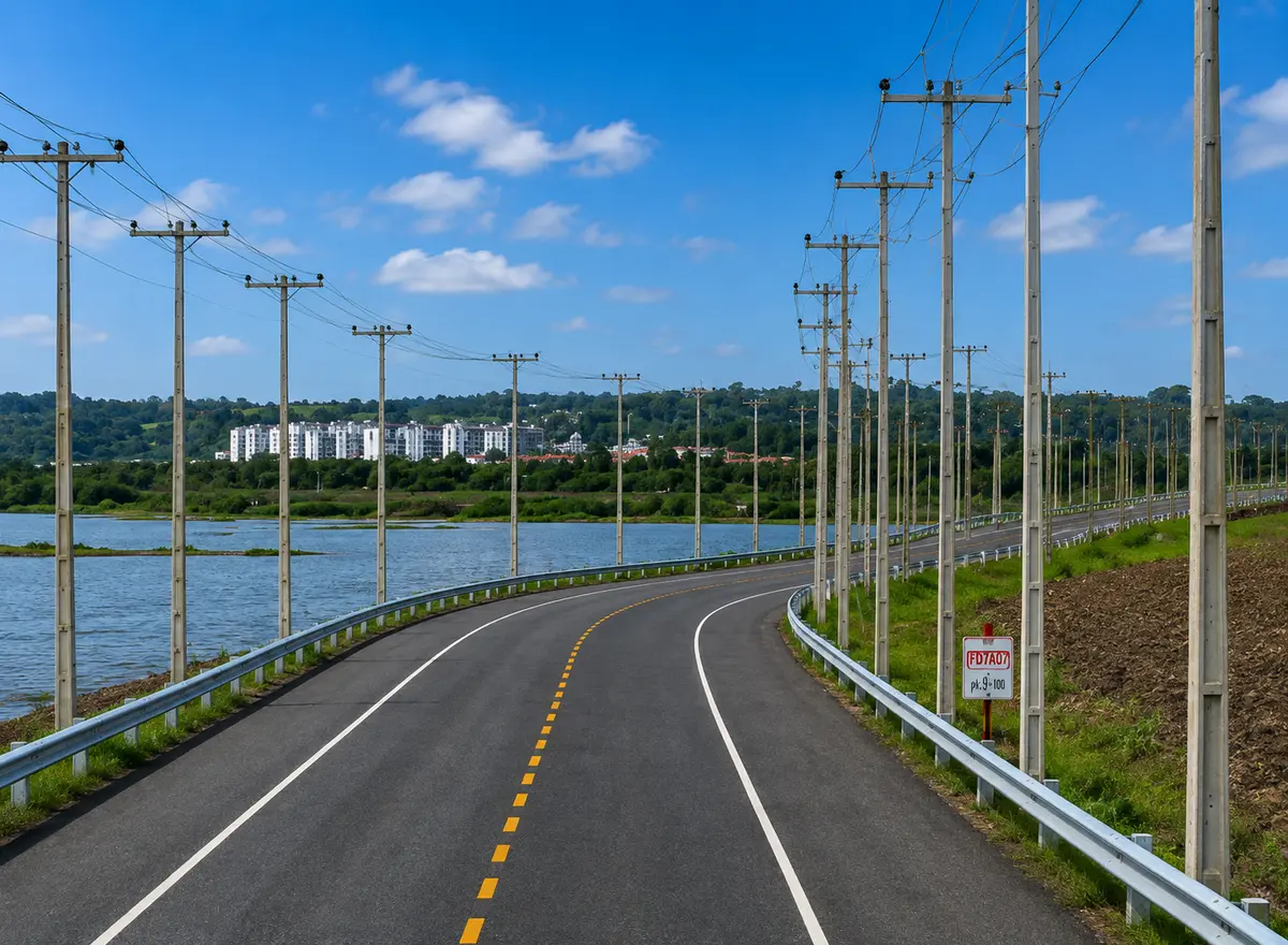 Línea de transmisión 66kV, Paraguay