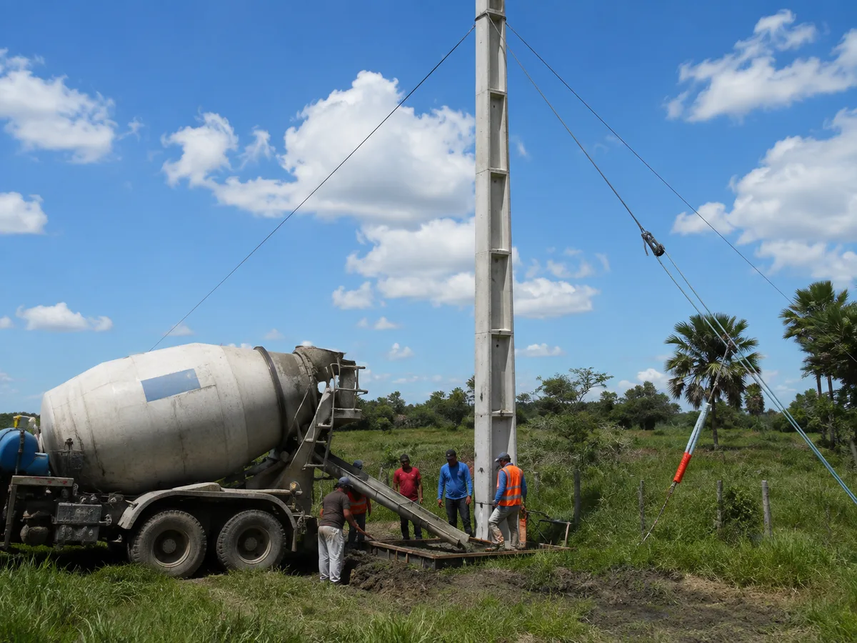 Línea de transmisión 66kV, Paraguay
